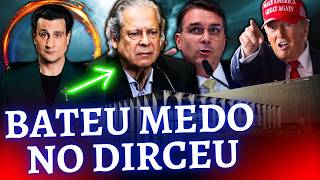 Download lagu Bateu o medo no José Dirceu! Se Flávio ganhar isso vai acontecer mp3