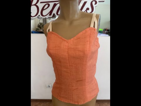 Basic bodice for the ballet tutu without decor T 0009F - video 3