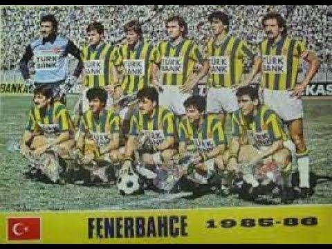 1985 1986 Fenerbahçe Zonguldakspor 30.Hafta Maçı