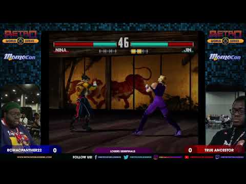 RcMacPanther22 vs True Ancestor (Losers Semifinals) - Tekken 3 (PS2) - Momocon 2024
