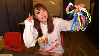 TフロントTバック極小パンティ。テンチョは今何色履いてるでしょうか？