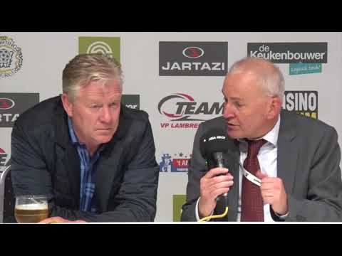 Persconferentie na KSC Lokeren - KAS Eupen