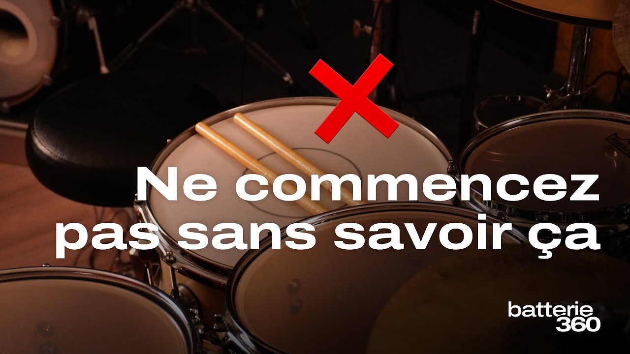 5 erreurs à éviter quand on débute la batterie
