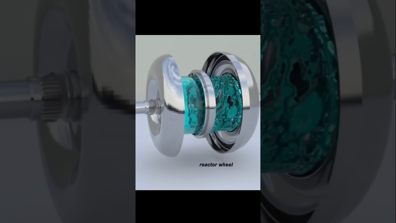 How a Torque Converter works? #torque #automobile #transmission