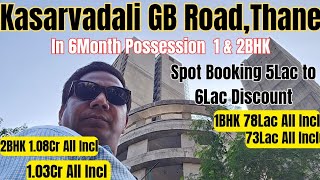 2 BHK Builder Floor for Sale in Kasar Vadavali, Thane