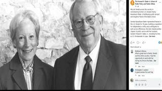 Former U.S. Senator Nancy Kassebaum Baker passed away at 94