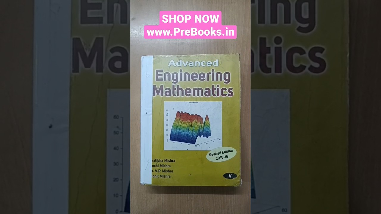 Advanced Engineering Mathematics by Pratibha Mishra SHOP NOW: www.PreBooks.in #viral #shorts