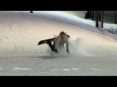 Shredding The Slopes At Perfect North | Huge Wipeouts | Broken Wrist?!