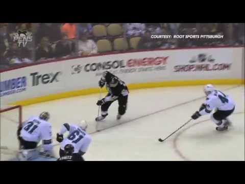 Chris Kunitz Scores 2 Goals Against San Jose Sharks 12/5/13