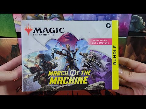 MTG March of the Machine Bundle Opening - I didn't get one of the good bundles...