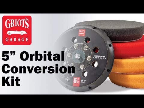 Griot's Garage: 5"  Orbital Conversion Kit