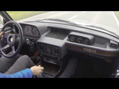 BMW E12 528i drive and accelerations