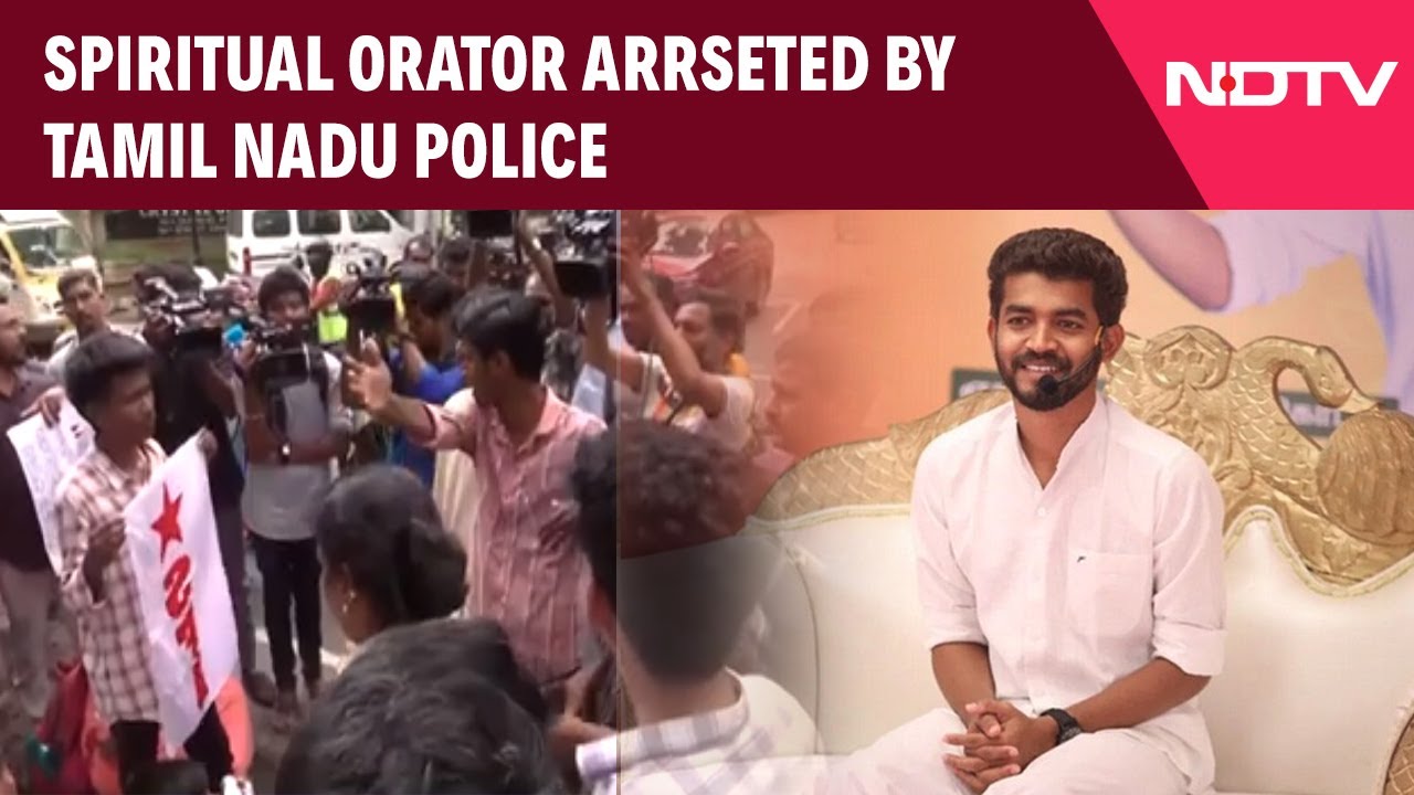 Maha Vishnu Arrested | Spiritual Orator Arrested After Speech At Chennai School Sparks Row