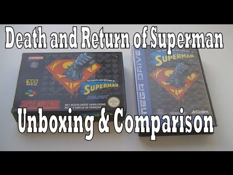 the death and return of superman sega genesis