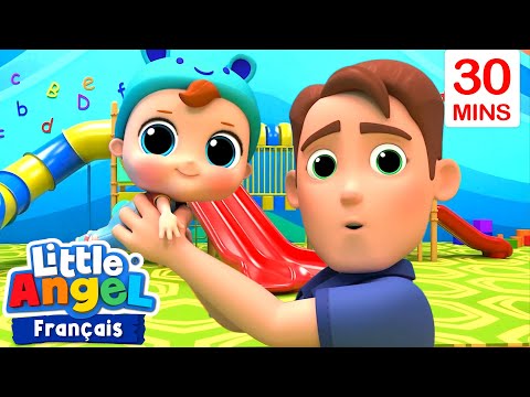 Bébé Louis au Parc de Jeux pour Enfants | Comptines avec Bébé Louis | Little Angel Français