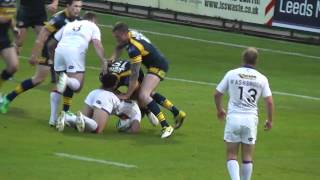 Kyle Trout Puts Wakefield Wildcats In Front Again Vs Leeds Rhinos 18/06/2012 HD