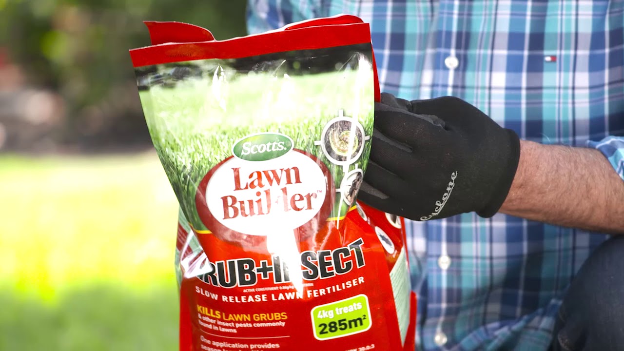 The Garden Gurus - Scotts Lawn Builder™ Grub + Insect Control