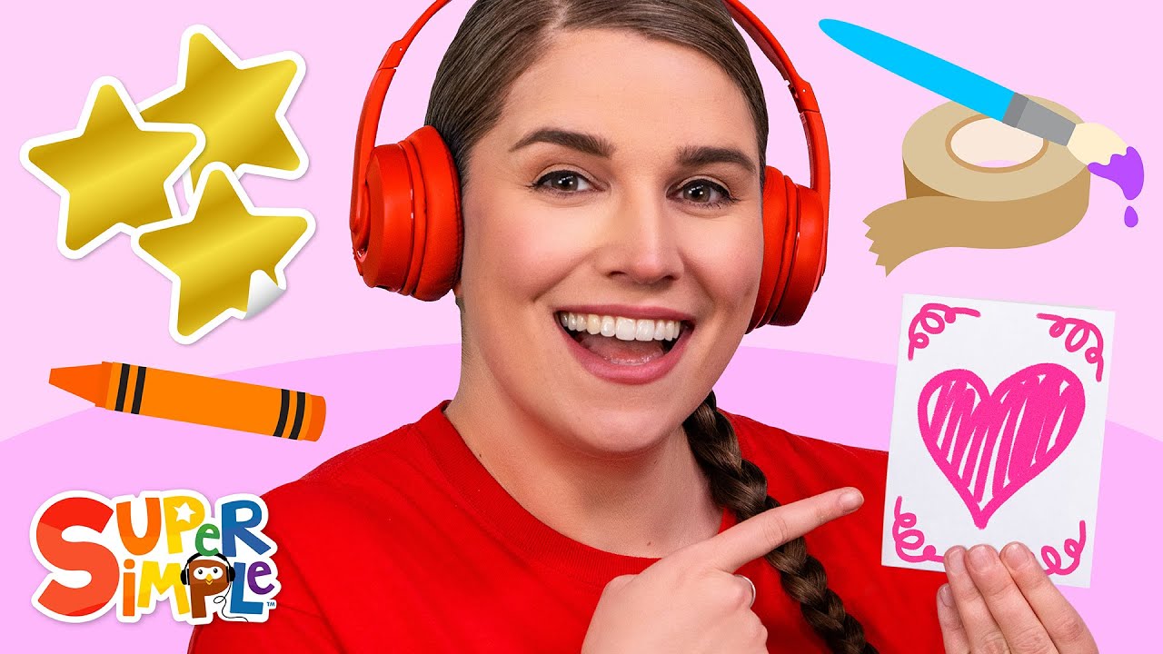 Imagination Time | Making A Card | Overcoming Mistakes For Kids