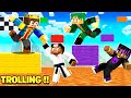 TROLLING LILYVILLE MEMBERS IN PARKOUR MINECRAFT