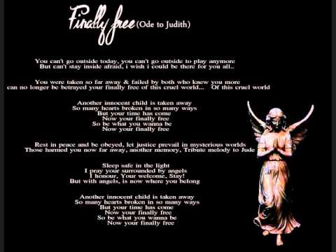 Finally free (Ode to Judith) By Lanny C