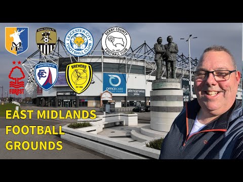 See my reaction to these SEVEN East Midlands Football Grounds