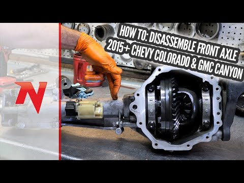 HOW TO: Disassemble IFS Axle in 2015+ Chevy Colorado & GMC Canyon Trucks