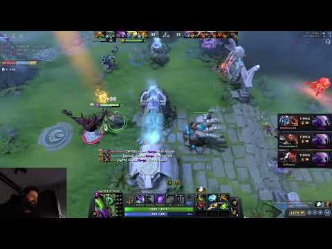 Gorgc tried to be fancy with Faceless Void Chrono..