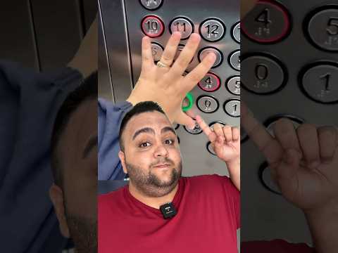 ASANSÖRDE YANLIŞ KATA BASTIĞINIZDA NE YAPMALISINIZ? #shorts