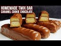 Homemade TWIX Bars Recipe Irresistible Caramel Cookie Chocolate Delight