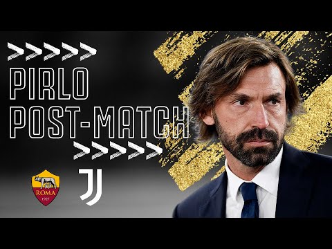 🎙 PIRLO POST-MATCH | Roma 2-2 Juventus | #ROMAJUVE