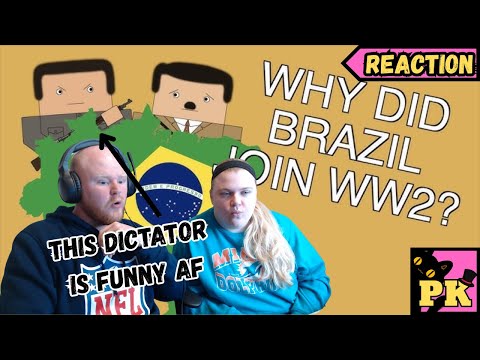 Foreigners React to Why did Brazil Join WW2 - So Interesting