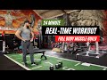 Ultimate Total Body Dumbbell Workout At Home | Muscle Building Real-Time