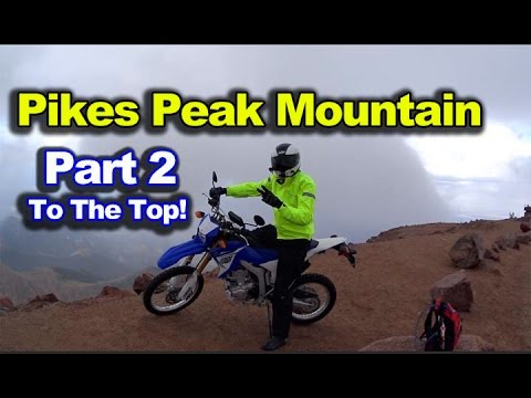 MotoVlog: To Top of Pikes Peak Mountain - Part 2 | Yamaha WR250r Adventure Video