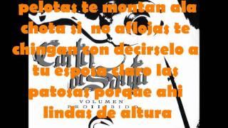 Cartel De Santa méxico lindo y bandido con letra