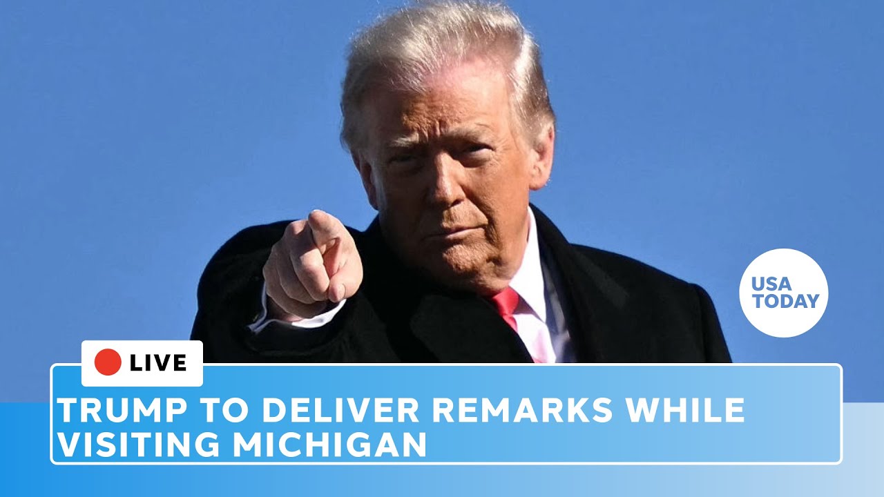 Trump set to deliver remarks while visiting Michigan