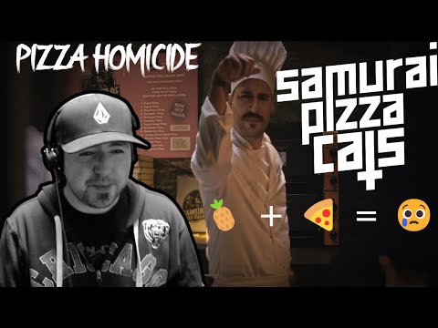 PINEAPPLES MAKE ME CRY!! Samurai Pizza Cats "Pizza Homicide" (feat. Nico Sallach) | REACTION
