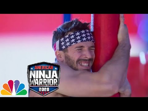 Drew Drechsel Stage 3 Run | American Ninja Warrior: USA vs The World (2020)