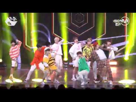 X1 (엑스원) dancing Like Always (웃을 때 제일 예뻐) to WJSN (우주소녀) As You Wish (이루리) Magic Dance (마법의 안무)