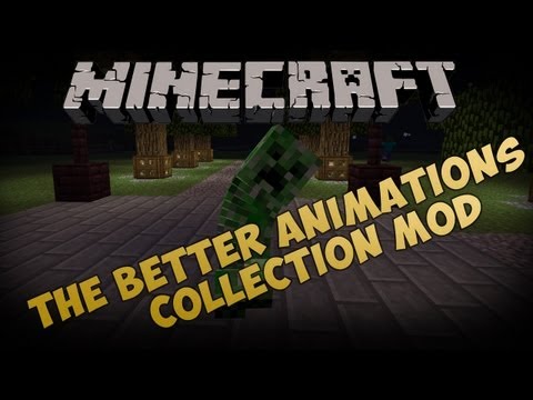 Minecraft Mods - The Better Animations Collection Mod (Minecraft 1.2.5)