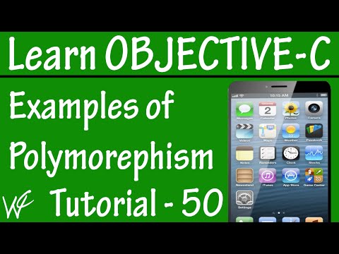 Free Objective C Programming Tutorial for Beginners 50 - Polymorephism in Objective C