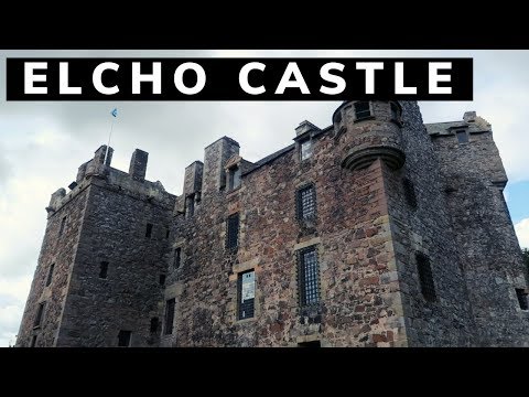 Explore Scotland | Elcho Castle - Roof Top View and Ancient Table