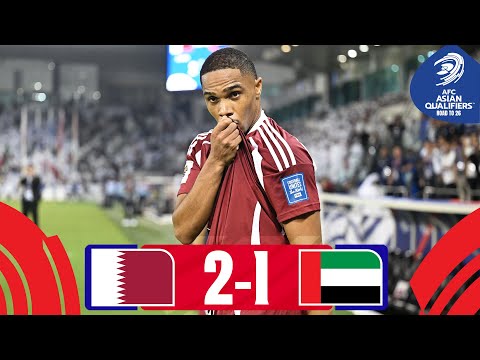 WORLD CUP JOY for QATAR! | Qatar - United Arab Emirates | Highlights #AsianQualifiers – Playoffs