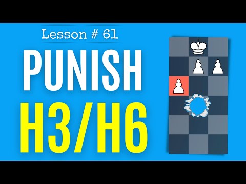 Chess Lesson # 61:  How To Attack The f7-g7-h6 pawn structure | Opposite Side Castling Attack |