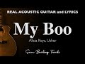 My Boo - Usher, Alicia Keys (Acoustic Karaoke)