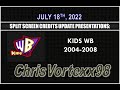 Kids WB Split Screen Credits Updates 7 18 2022