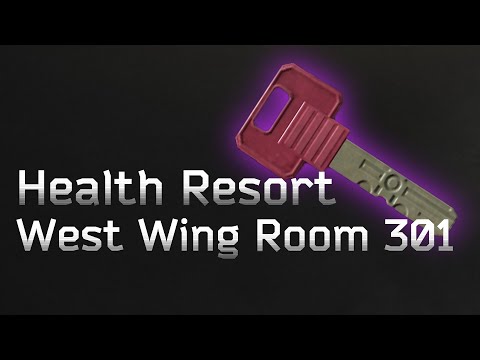 Location of Health Resort West Wing Room 301 | Tarkov