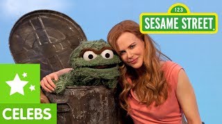 Sesame Street: Nicole Kidman and Oscar the Grouch Show Stubborn