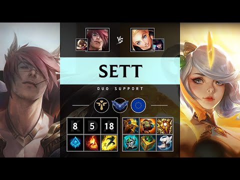 Sett Support vs Lux: Vision Controller - EUW Diamond Patch 14.24