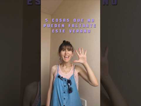 ¡Lo que no puede faltar en tu verano! ☀️🧴👒