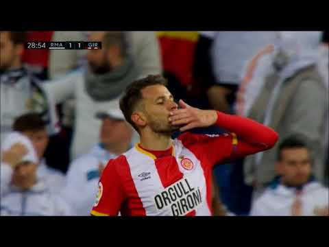 Empata Stuani para el Girona en una jugada de pizarra para sorprender al Madrid